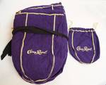 Lot of 15 Crown Royal Whiskey Purple Bags - 14 Large and one SMALL - All in VERY good condition! - Collectible! See more (standard size) on lot 4100 & 4101