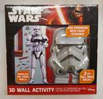 Star Wars - 3D Wall Activity - 3 foot tall wall decal! NEW IN THE BOX! COOL for the Sci-Fi collector!