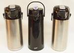 3 Commercial Thermal Insulated Carafe Coffee, Tea or Water Dispensers
