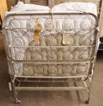 Vintage Roll - Away Bed - On Wheels! - By Leggett & Platt - Easy to use! All hardware works. Mattress shows wear but is decent - Expands and Folds Up Easy - Has original tags on the bottom! COOL!