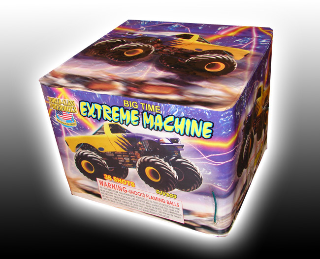 lot 2124 image: Firework - BIG TIME Extreme Machine BID to Win here - Pick up July 2nd