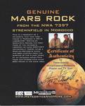 Genuine Mars Rock