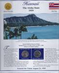Hawaii Statehood Stamp and Quarters Set