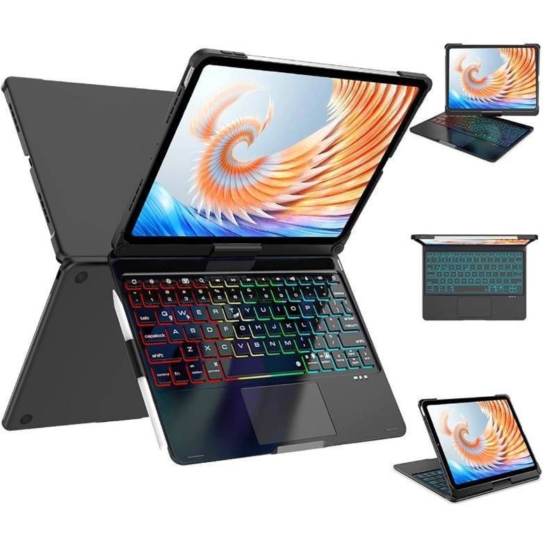 lot 1693 image: iPad Air 4th Gen. Case with Keyboard Retail $53.99