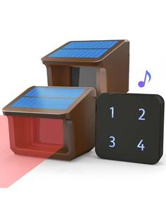 lot 2314 image: Solar Driveway Alarm System Retail $129.99 AZM6223
