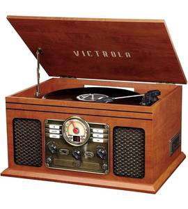 lot 2367 image: Bluetooth Record Player Retail $99.99 AZM6223