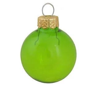 lot 59447 image: Whitehurst 12-Pc Set of 2.75 Glass Ornaments, Clear Finish