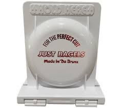 lot 59782 image: Just Bagels For The Perfect Cut Bagel Slicer