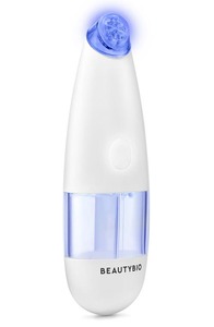 lot 2020 image: BeautyBio GLOfacial Hydro-Infusion Deep Pore Cleansing  Blue LED Clarifying Tool at Nordstrom