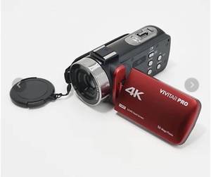 lot 2036 image: Vivitar PRO 4K Ultra HD Camcorder with 18x Digital Zoom