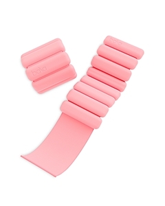 lot 2059 image: Bala Bangles 2pc Wrist & Ankle Weight Set - Blush 1lbs