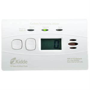 lot 2081 image: Kidde C3010D Carbon Monoxide Detector with Digital Display and 10-Year Worry-Free Lithium Battery KIDDE
