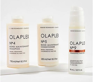 lot 2106 image: Olaplex Bond Maintenance Cleanse & Protect 3pc Kit