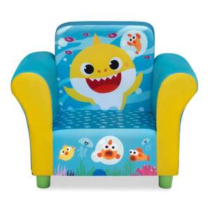 lot 2111 image: Delta Children Baby Shark Upholstered Chair