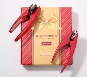 lot 2112 image: CLIPPERPRO 2.0 Set of 2 Toenail Clippers with Swivel Head