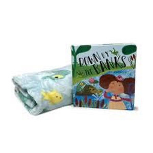 lot 2146 image: BINKS & BOOKS BLANKET AND BOOK GIFT SET - Down By Banks