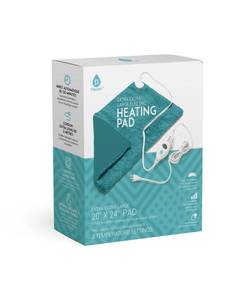 lot 2154 image: Pursonic Extra Large Electric Heating Pad, 20x24 inch