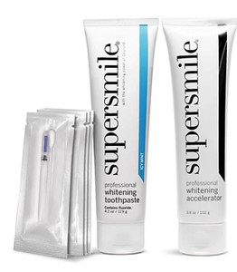 lot 2158 image: Supersmile Professional Whitening System 4-Piece Kit rose water mint