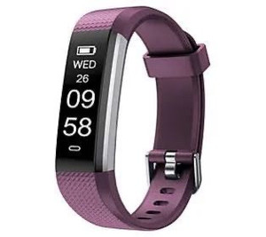 lot 2159 image: set of 2 Letscom Fitness Tracker 2-Pack of Activity Tracker Smartwatch