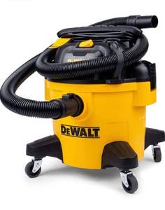 lot 2175 image: DEWALT DXV06P 6 gallon Poly WetDry Vac, Yellow