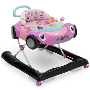 lot 2176 image: Delta Children First Race 2-in-1 Baby Walker Pink