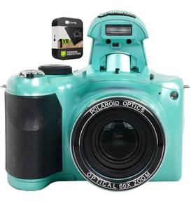 lot 2251 image: Polaroid 18 MP Digital Camera Teal