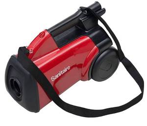 lot 55888 image: Sanitaire SC3683B Commercial Canister Vacuum, Red (Retail $166.95)