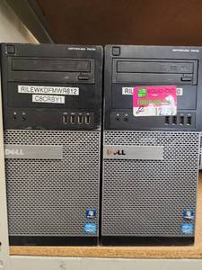 lot 12779 image: Lot of 2 Dell Optiplex 7010 Computers