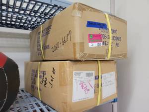 lot 1360 image: 2 Boxes of Macgregor Orange Soccer Nets