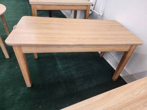 lot 12852 image: Wooden Childrens Table
