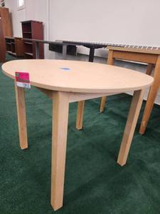 lot 12853 image: Round Wooden Childrens Table