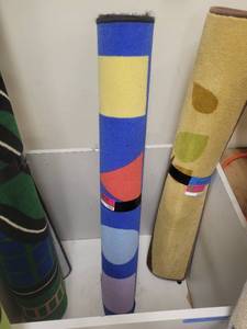 lot 1424 image: 6ft Shape Themed Rug for Children