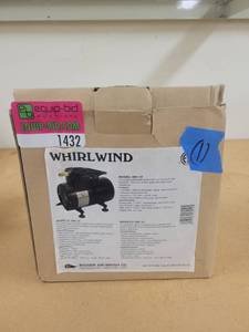 lot 1432 image: Whirlwind 180-10 Light Weight Compressor