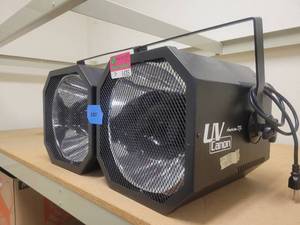 lot 1435 image: Lot of 2 UV Canon Stage Lighting