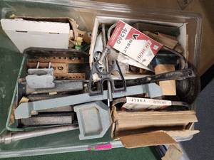 lot 12944 image: Lot of Assorted Carpentry Tools, and More