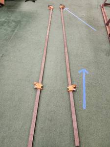 lot 12959 image: Lot of 2 Jorgensen 10ft Bar Clamps