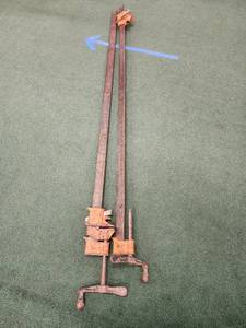 lot 12960 image: Lot of 2 Jorgensen 4ft Bar Clamps