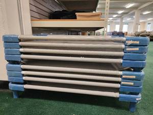 lot 12962 image: Lot of 8 Kaplan Kinder Cots