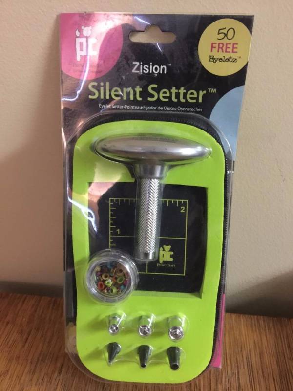 lot 177 image: Eyelet kit for crafty use putting islets in m...