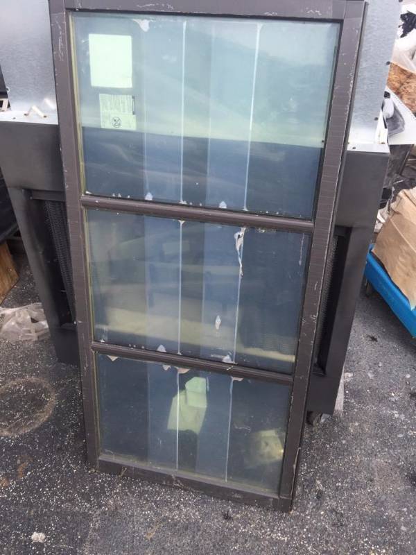 lot 42 image: 26 x 4 or more pain window metal clad on ou...