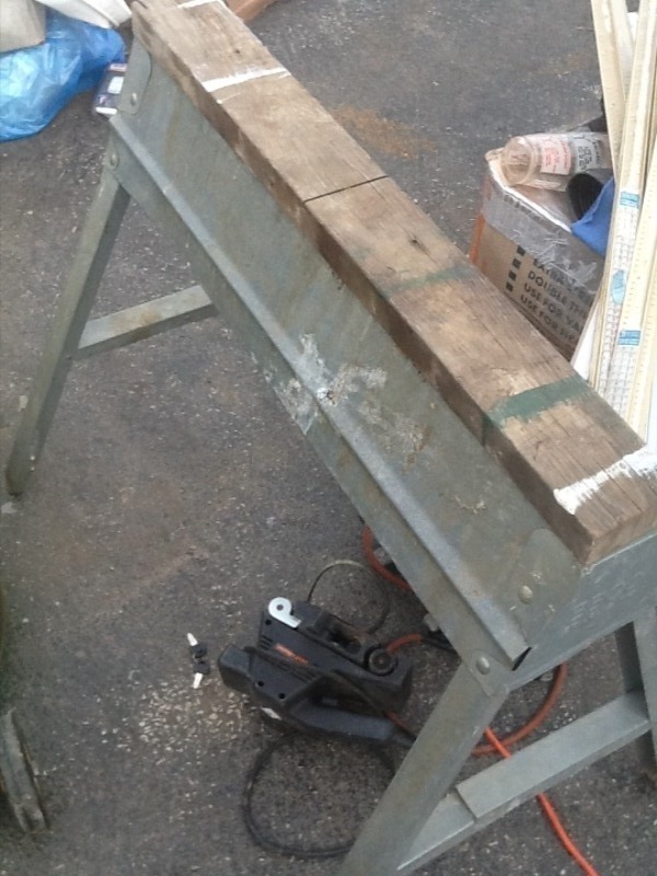 lot 7659 image: Sawhorse