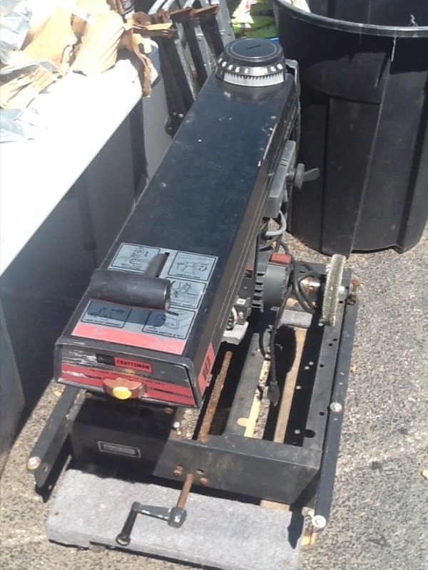 lot 7742 image: Craftsman radial arm saw