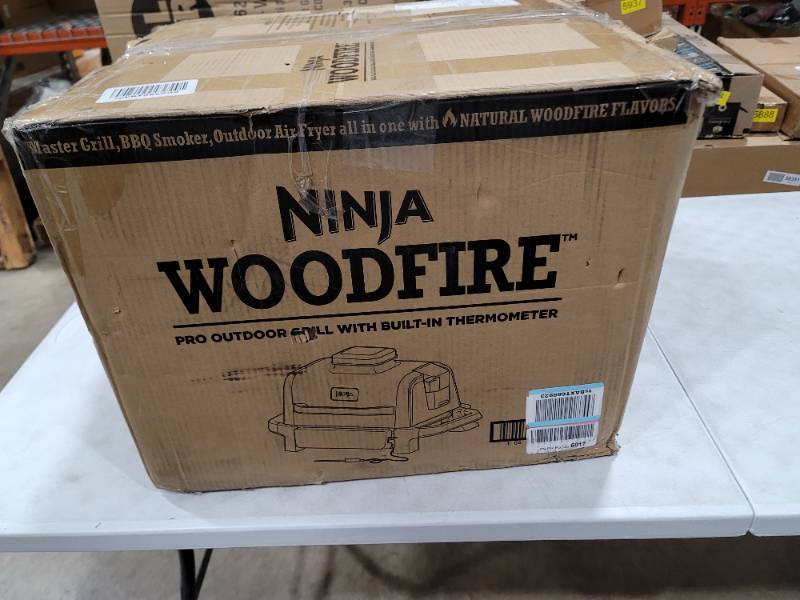 Ninja OG751BRN Woodfire Pro Outdoor Grill and Smoker with