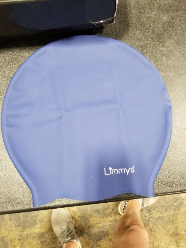 Limmys Adult Long Hair Swimming Cap - 100% Silicone Swim Caps for Men and  Women - Premium Quality, Stretchable and Comfortable Swimming Hats