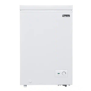 lot 38687 image: Magic Chef 3.5 cu. ft. Manual Defrost Chest Freezer in White tested works