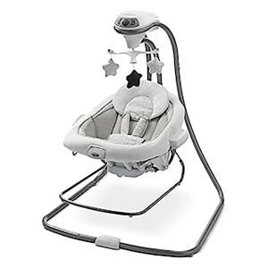 lot 38712 image: Graco DuetConnect LX Swing and Bouncer, Redmond (B095L52T3Z)