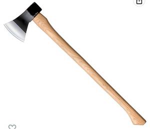 lot 38716 image: Cold Steel Trail Boss Axe, 27 Inch