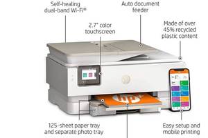 lot 38734 image: HP Envy Inspire 7955e Wireless Color All-in-One Printer