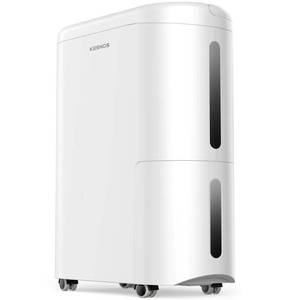 lot 38735 image: Kesnos Dehumidifier for Home and Basement with 6.56ft Drain Hose and 0.92 Gallon Large Water Tank, 24Hr Timer and Auto Defrost Ideal for Large Sized Rooms, Bedrooms, Laundry Rooms