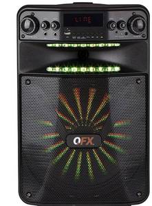 lot 38746 image: QFX PBX-1210 12 Bluetooth Rechargeable Speaker with 12 Woofer and Smart App Control